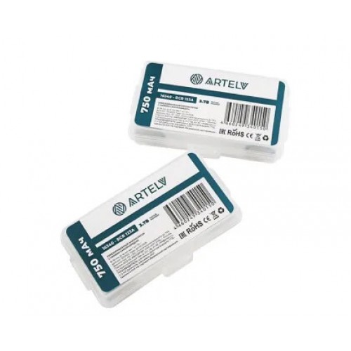 Аккумуляторные батареи RCR123 ARTELV 3.7V Li-Ion 750 mAh в Орле