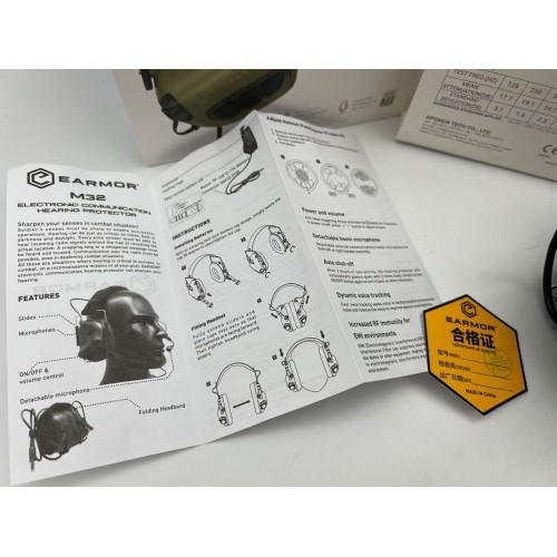 EARMOR M32 активные тактические наушники в Орле