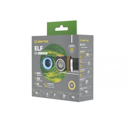 Мультифонарь Armytek ELF C1 Micro USB (теплый свет) в Орле