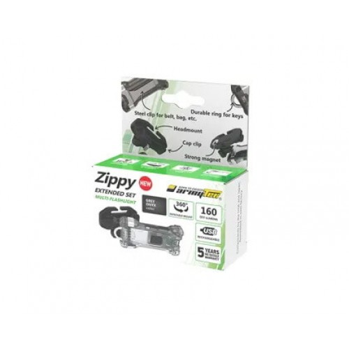 Наключный фонарь Armytek Zippy Extended Set (Grey Onyx) в Орле