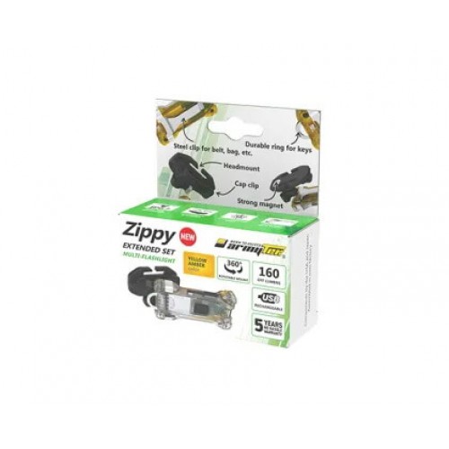 Наключный фонарь Armytek Zippy Extended Set (Yellow Amber) в Орле