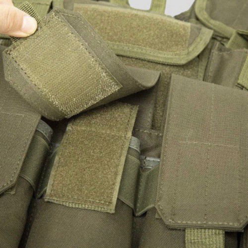 Тактический разгрузочный жилет «5 / пять карманов» с подсумками Tactical Molle Plate Carrier для съемных бронепластин в Орле